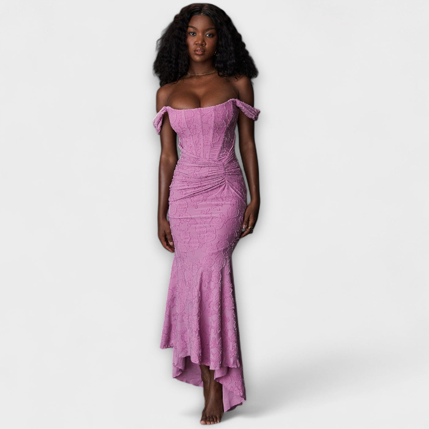 Renske | Elegantes und raffiniertes langes Kleid