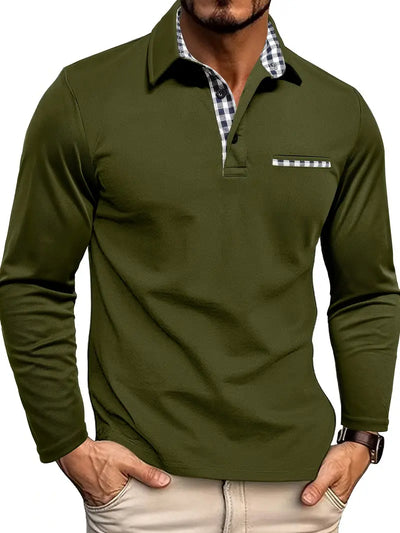 Vien | Poloshirt mit langen Ärmeln