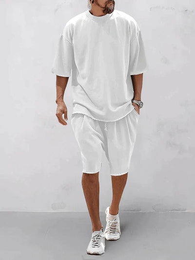 Bequemes, einfarbiges Sportoutfit