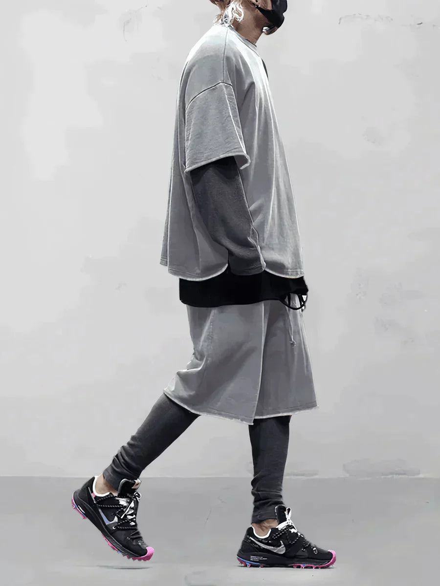 Bequemes, einfarbiges Sportoutfit