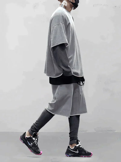 Bequemes, einfarbiges Sportoutfit