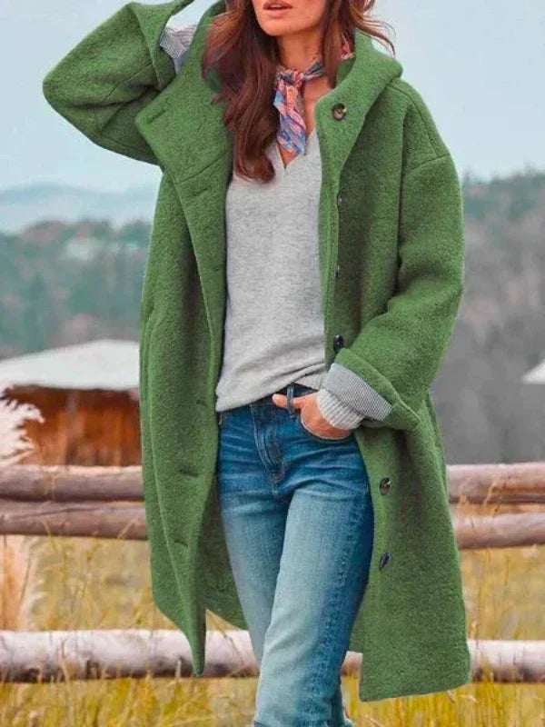 Impy | Stilvolle lange Winterjacke