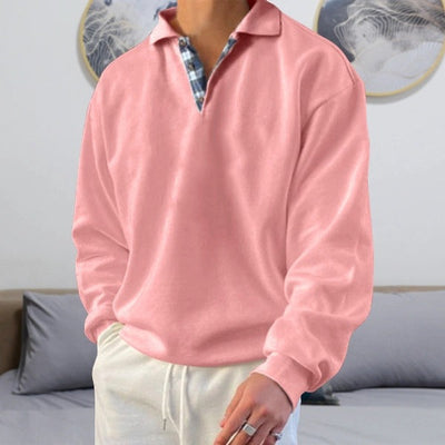 Albert - Herren V-Ausschnitt Pullover mit langen Ärmeln