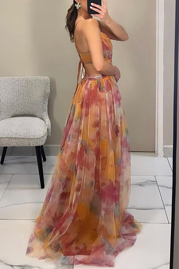 Florence | Maxikleid mit Blumenmuster