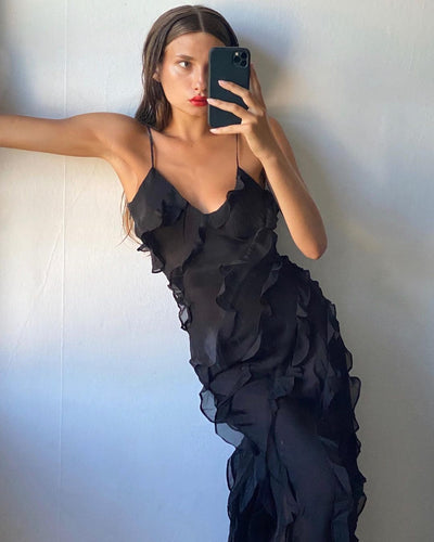 Zara | Kleid mit Rüschen