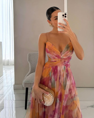 Florence | Maxikleid mit Blumenmuster