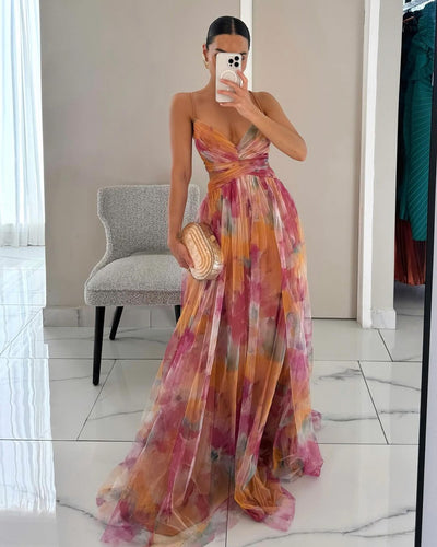 Florence | Maxikleid mit Blumenmuster