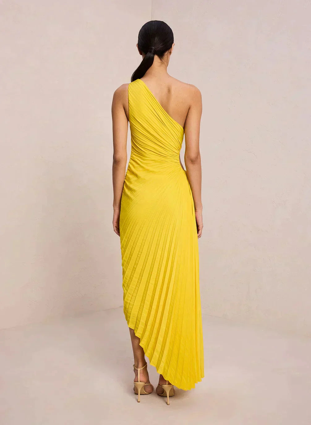 Sylviana | Midi-Plisseekleid