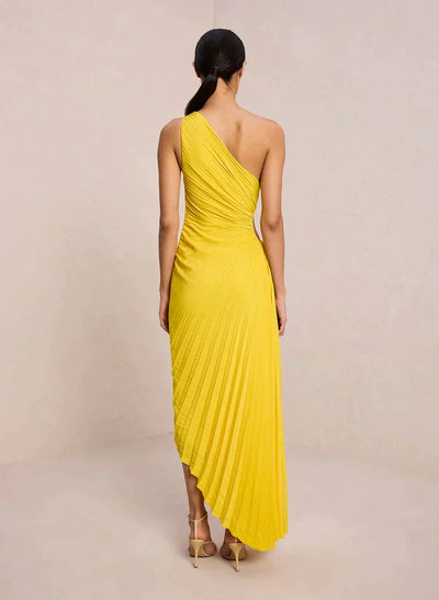 Sylviana | Midi-Plisseekleid