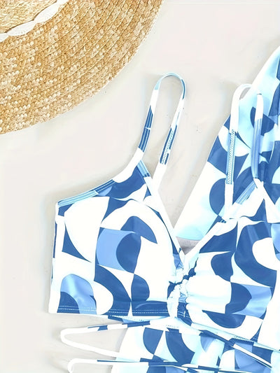 Caliora | 3-teiliges Bikini-Set mit Cover-Up
