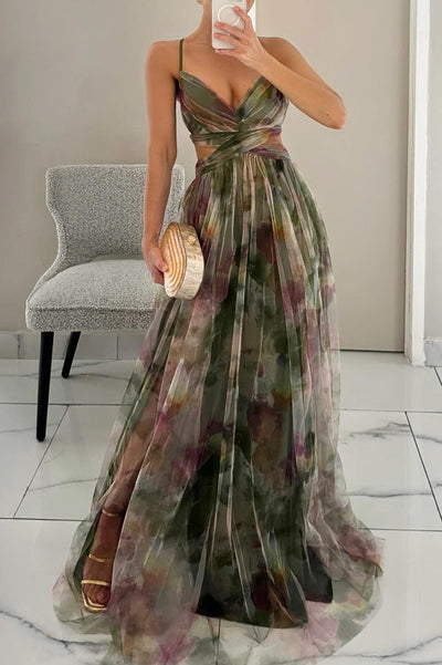 Florence | Maxikleid mit Blumenmuster