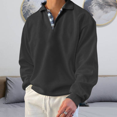 Albert - Herren V-Ausschnitt Pullover mit langen Ärmeln