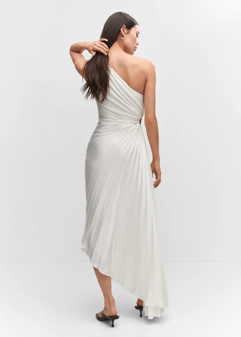 Sylviana | Midi-Plisseekleid