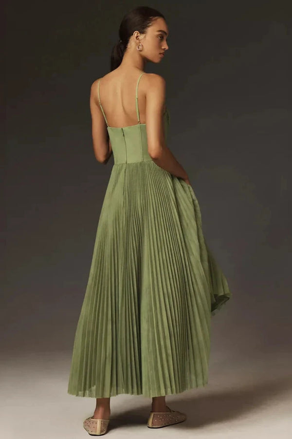 Elowen | Elegantes Tüllkleid mit Plissee