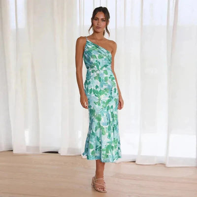 Eliza - Ein-Schulter-Kleid