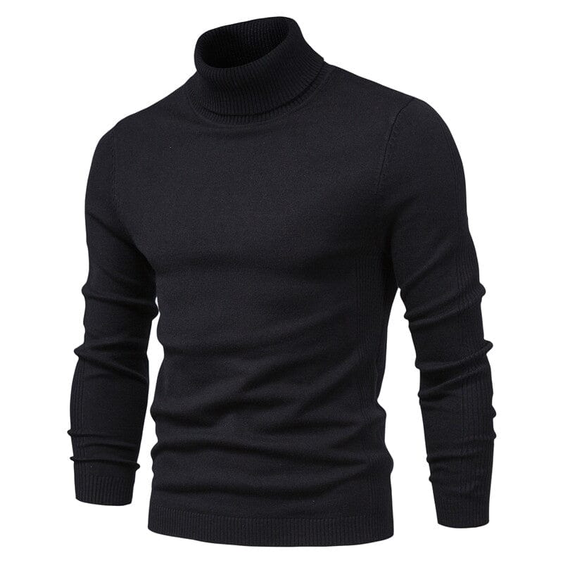 Stilvoller Merino-Rollkragenpullover für Herren