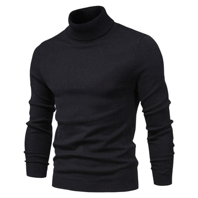 Stilvoller Merino-Rollkragenpullover für Herren
