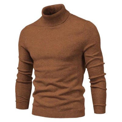 Stilvoller Merino-Rollkragenpullover für Herren