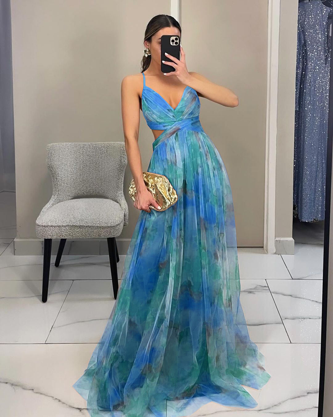Florence | Maxikleid mit Blumenmuster