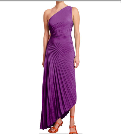 Sylviana | Midi-Plisseekleid