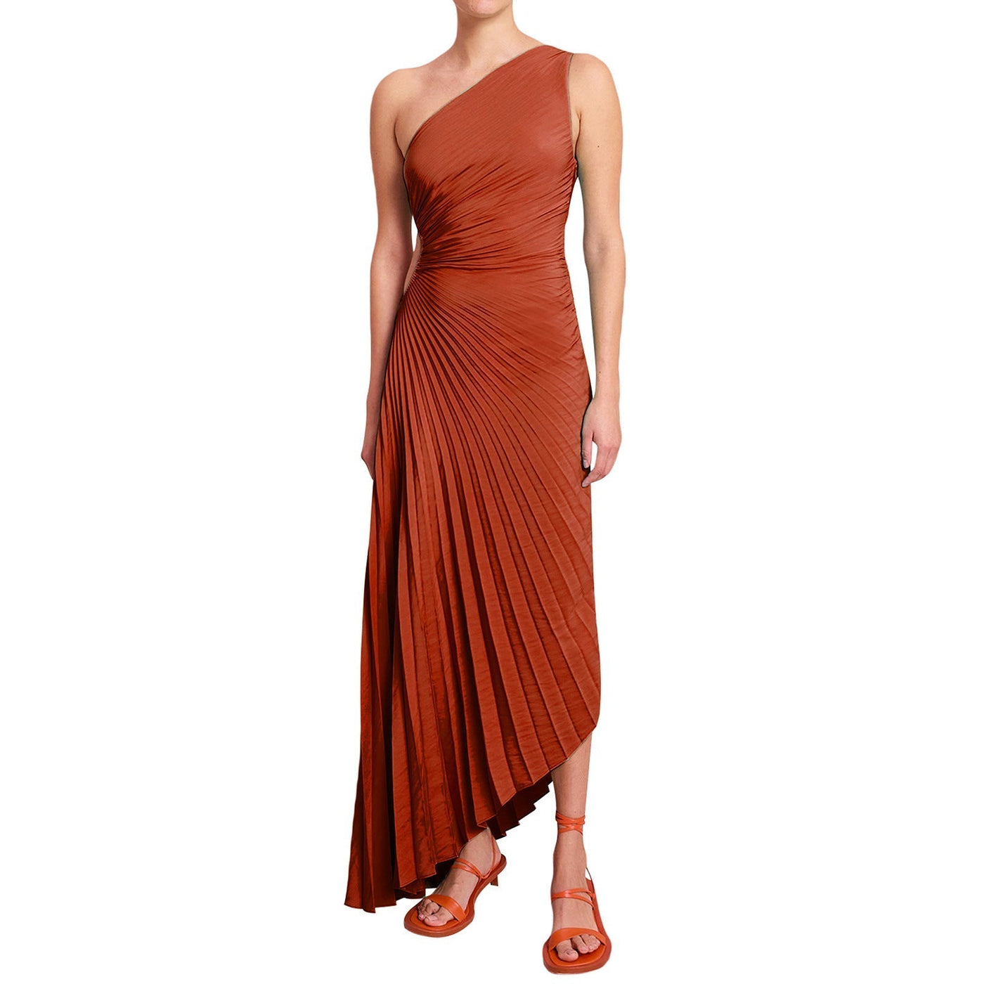 Sylviana | Midi-Plisseekleid