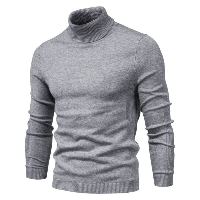 Stilvoller Merino-Rollkragenpullover für Herren