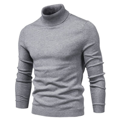 Stilvoller Merino-Rollkragenpullover für Herren