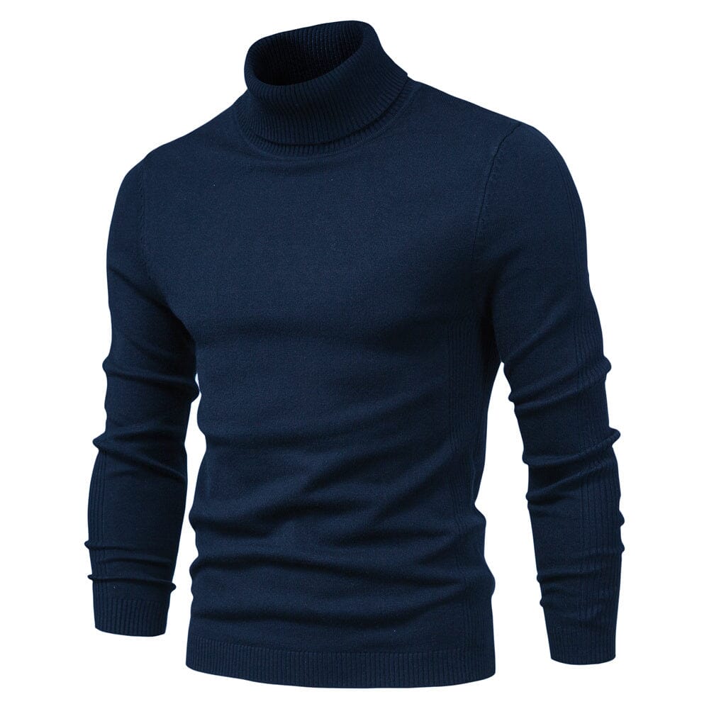 Stilvoller Merino-Rollkragenpullover für Herren