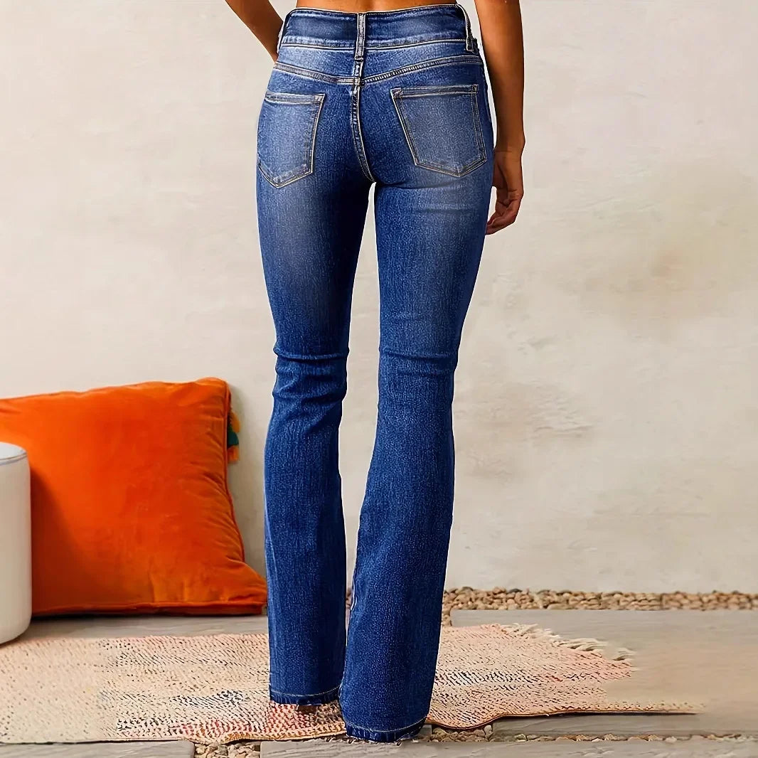 Lina | Vintage Mikro-Schlagjeans