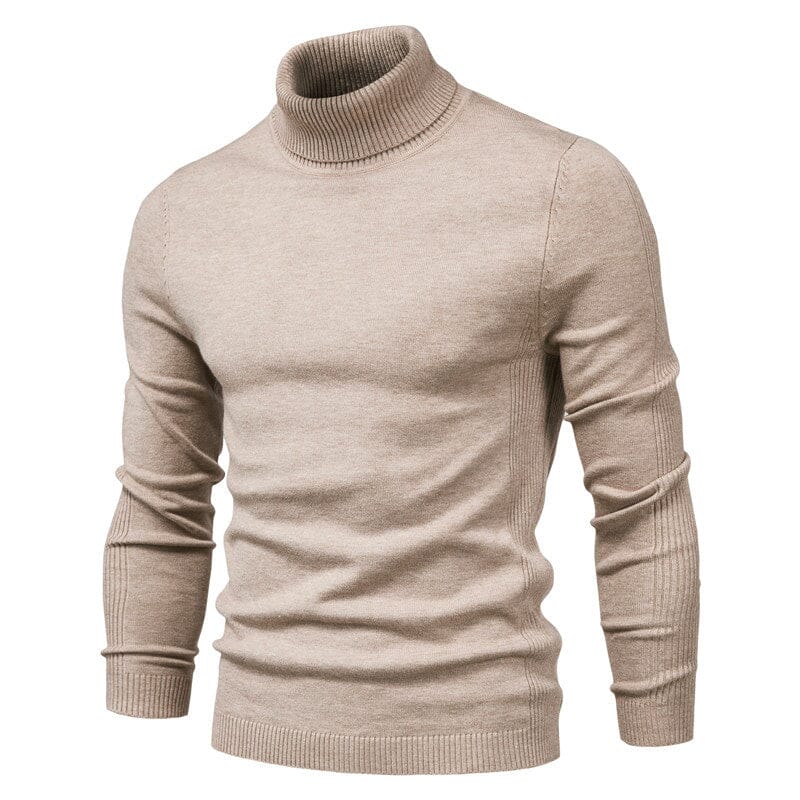 Stilvoller Merino-Rollkragenpullover für Herren