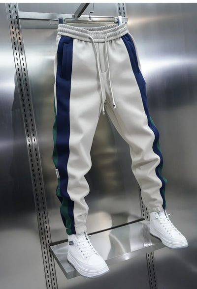 Moreno | Elegante Kontrastgestreifte Hose für einen modernen Look