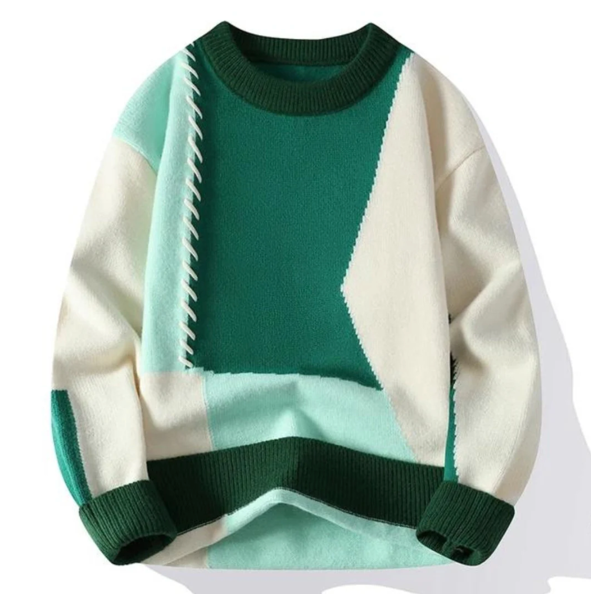 Ashton | Patchwork-Pullover