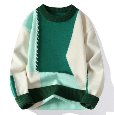 Ashton | Patchwork-Pullover