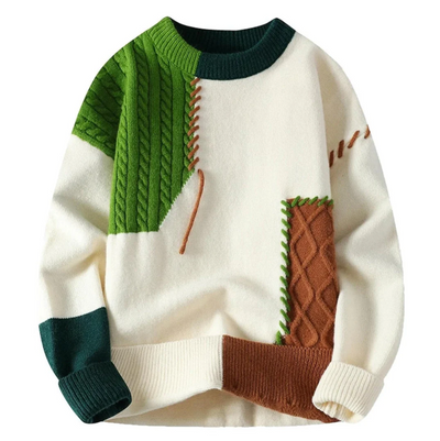Ashton | Patchwork-Pullover