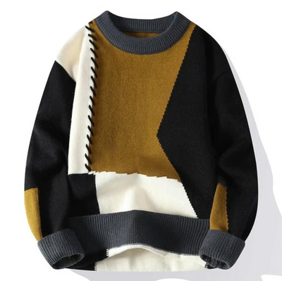 Ashton | Patchwork-Pullover