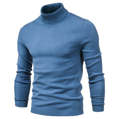 Stilvoller Merino-Rollkragenpullover für Herren