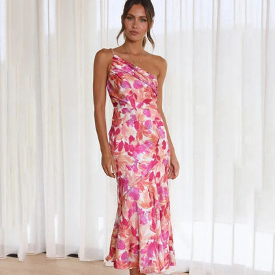 Eliza - Ein-Schulter-Kleid