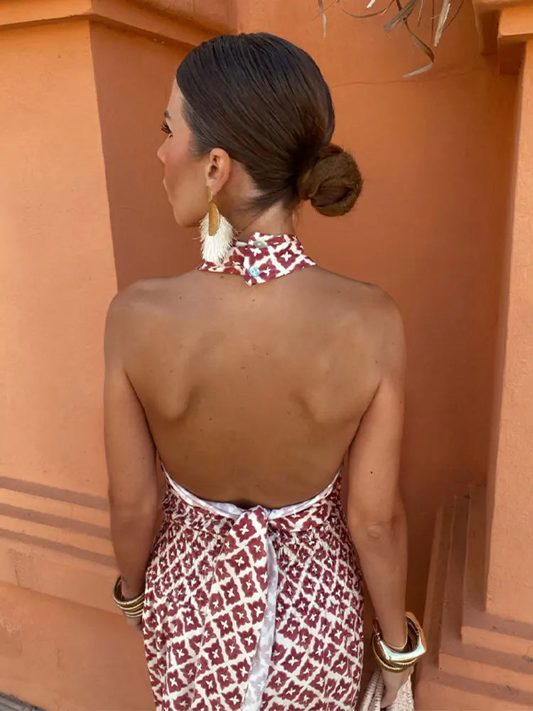Mickay - Elegantes Midikleid mit Rüschen und schulterfrei