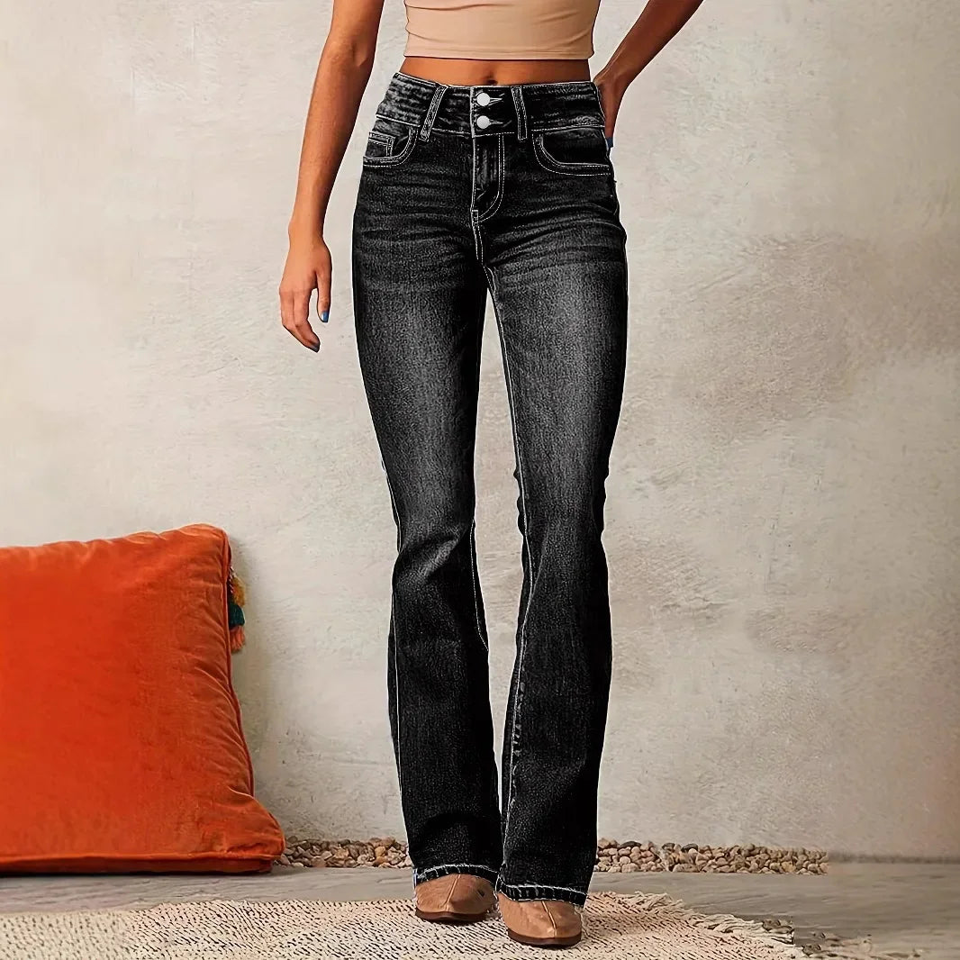 Lina | Vintage Mikro-Schlagjeans
