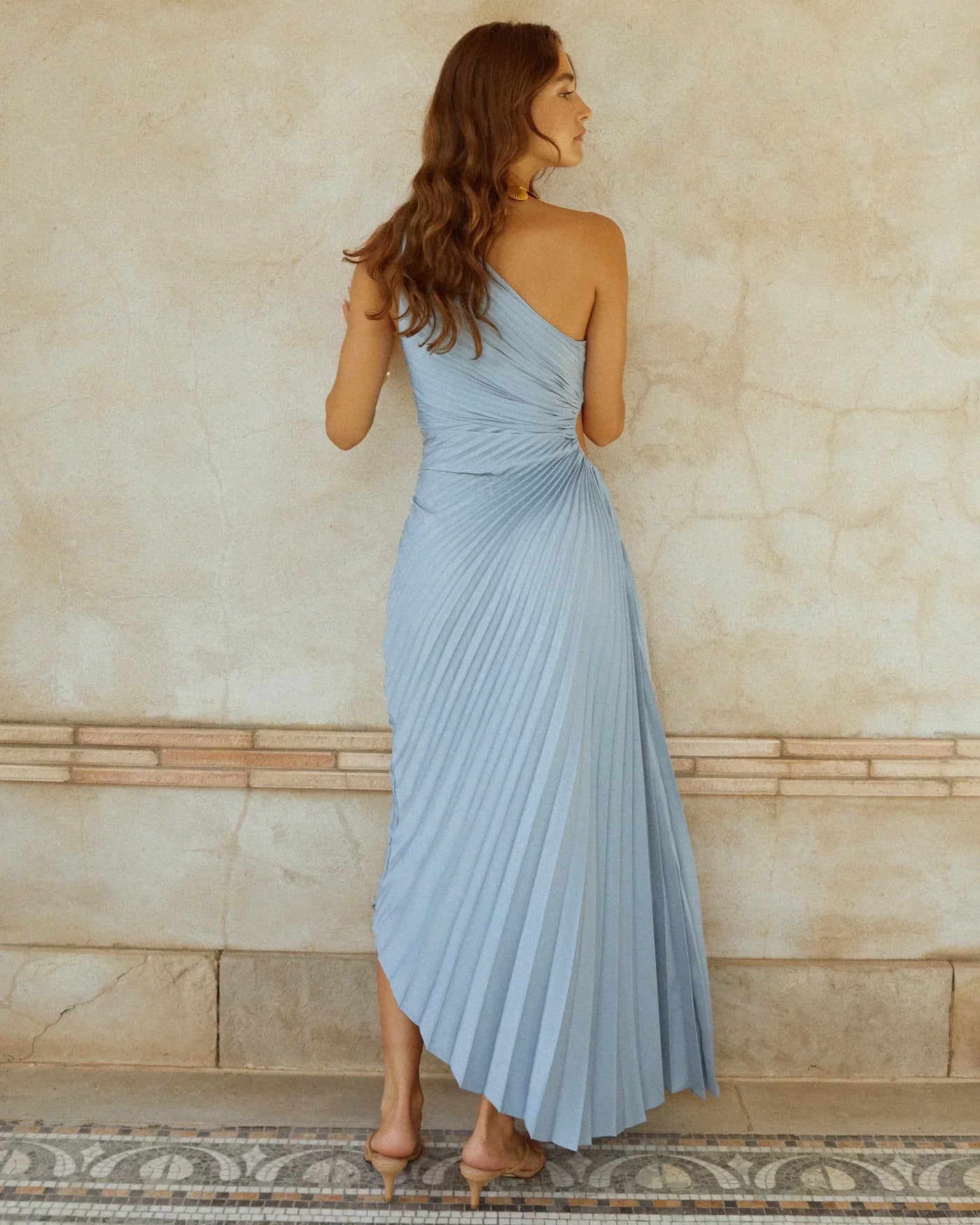 Delfina | Satin-Abendkleid