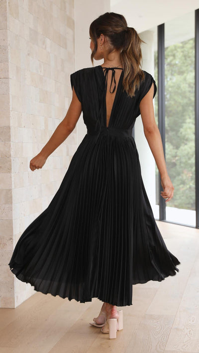 Alexis | Stilvolles plissiertes Kleid