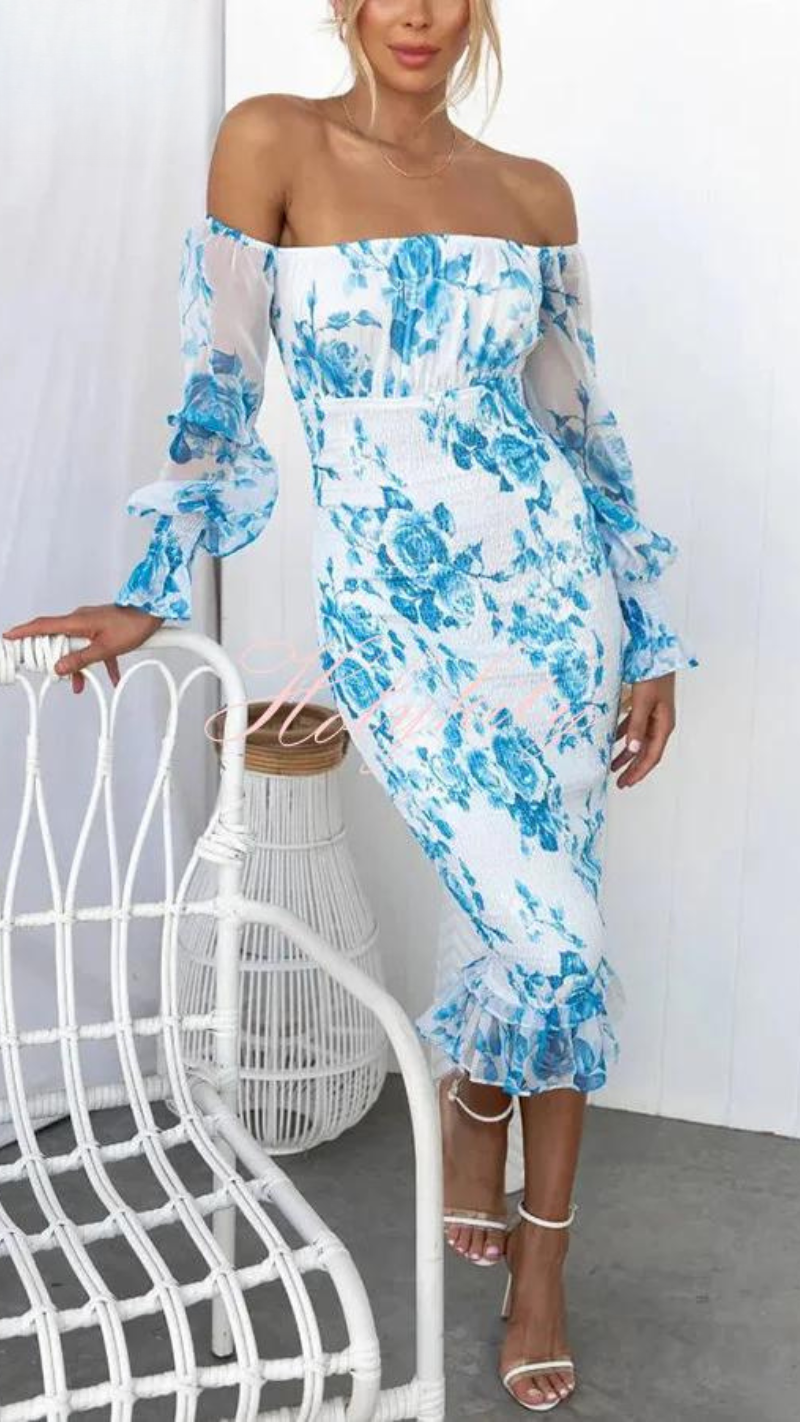 Dahlia | Midi-Kleid