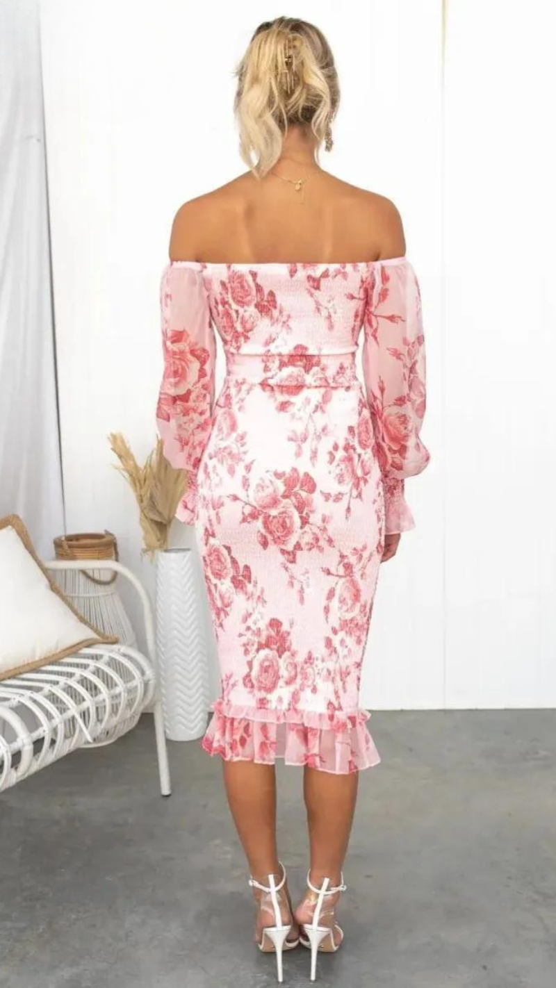 Dahlia | Midi-Kleid
