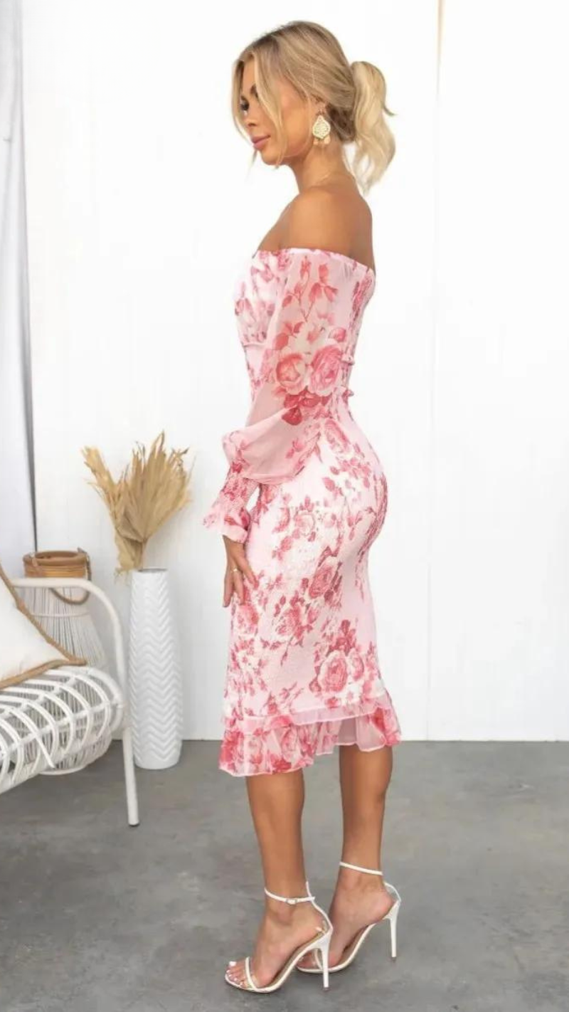 Dahlia | Midi-Kleid