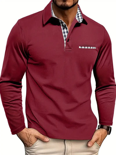 Vien | Poloshirt mit langen Ärmeln
