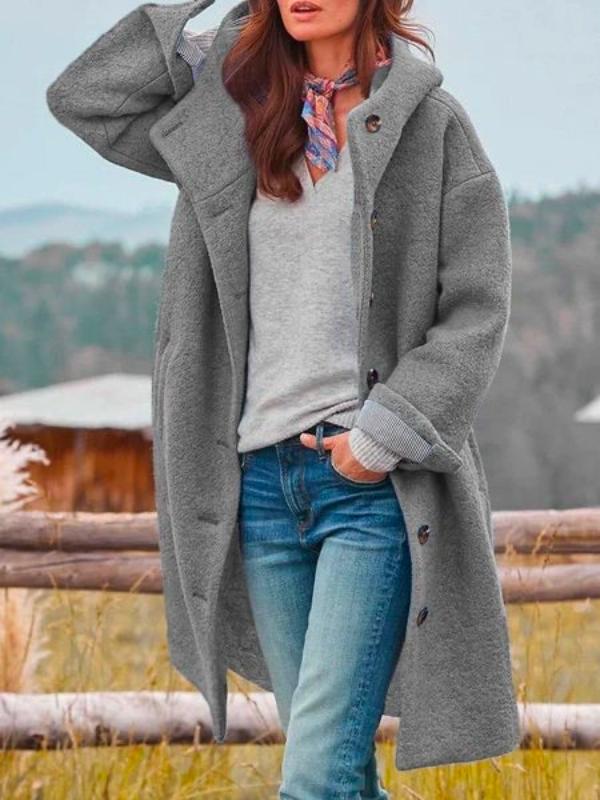 Impy | Stilvolle lange Winterjacke