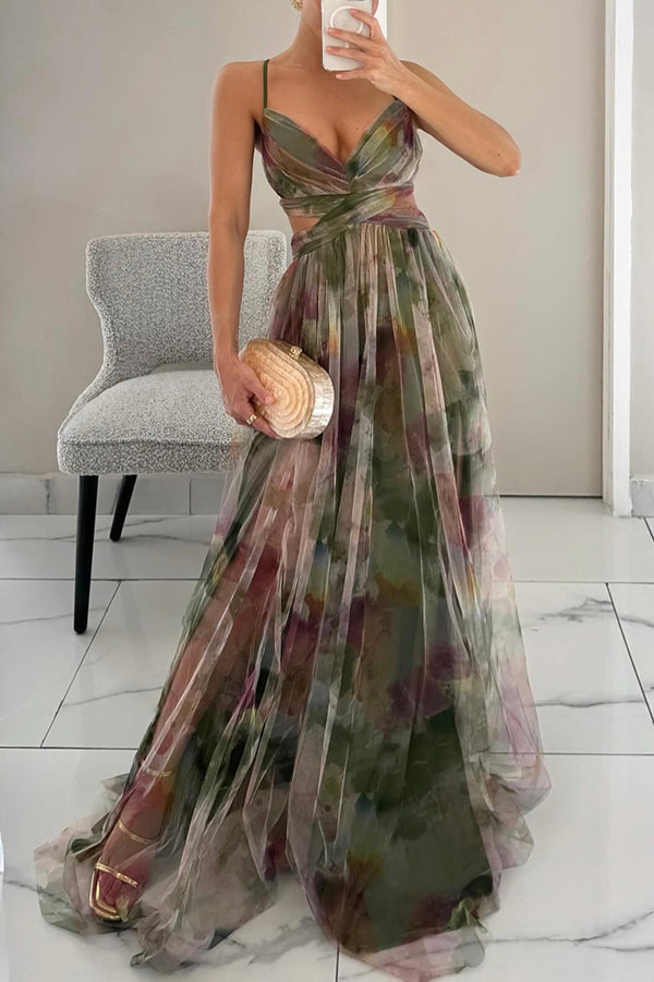 Florence | Maxikleid mit Blumenmuster