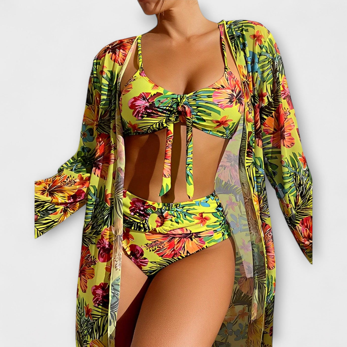 Nayeli – Verführerisches 3-teiliges Bikini-Set