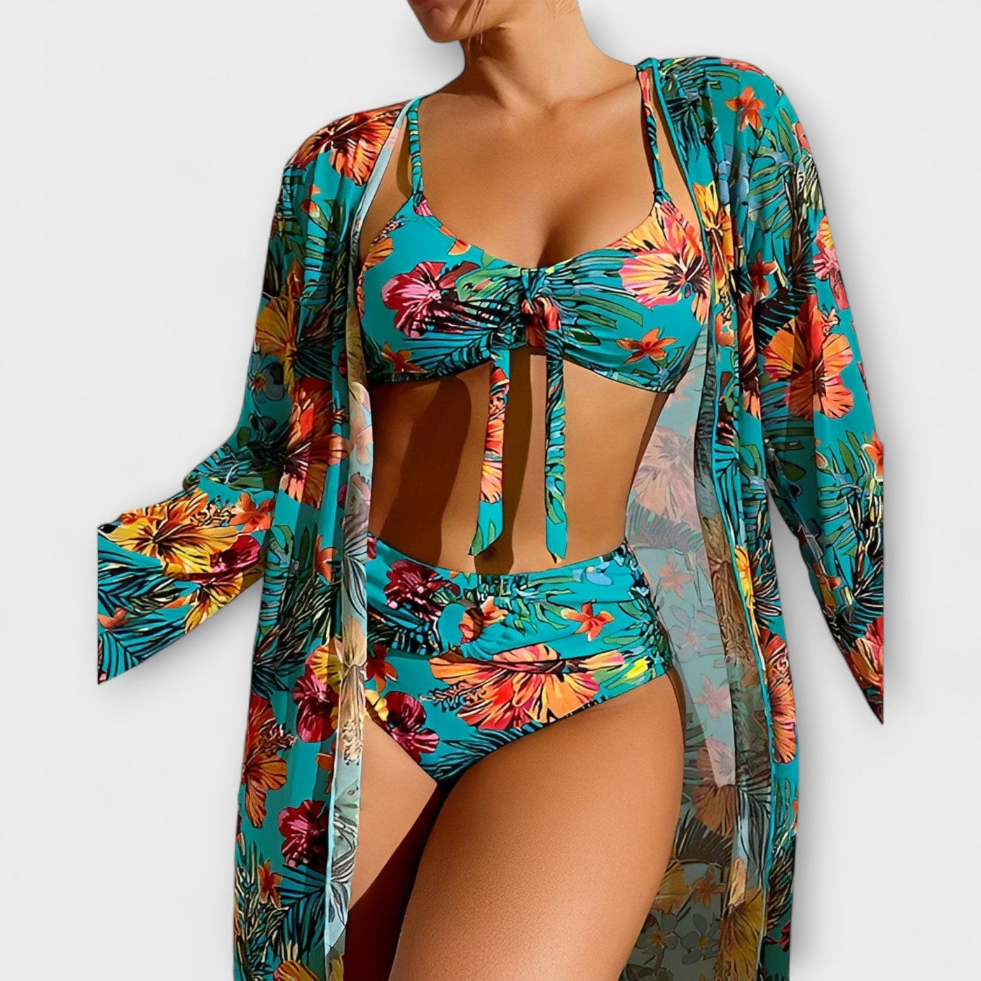 Nayeli – Verführerisches 3-teiliges Bikini-Set