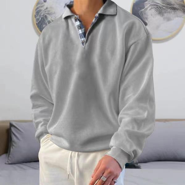 Albert - Herren V-Ausschnitt Pullover mit langen Ärmeln